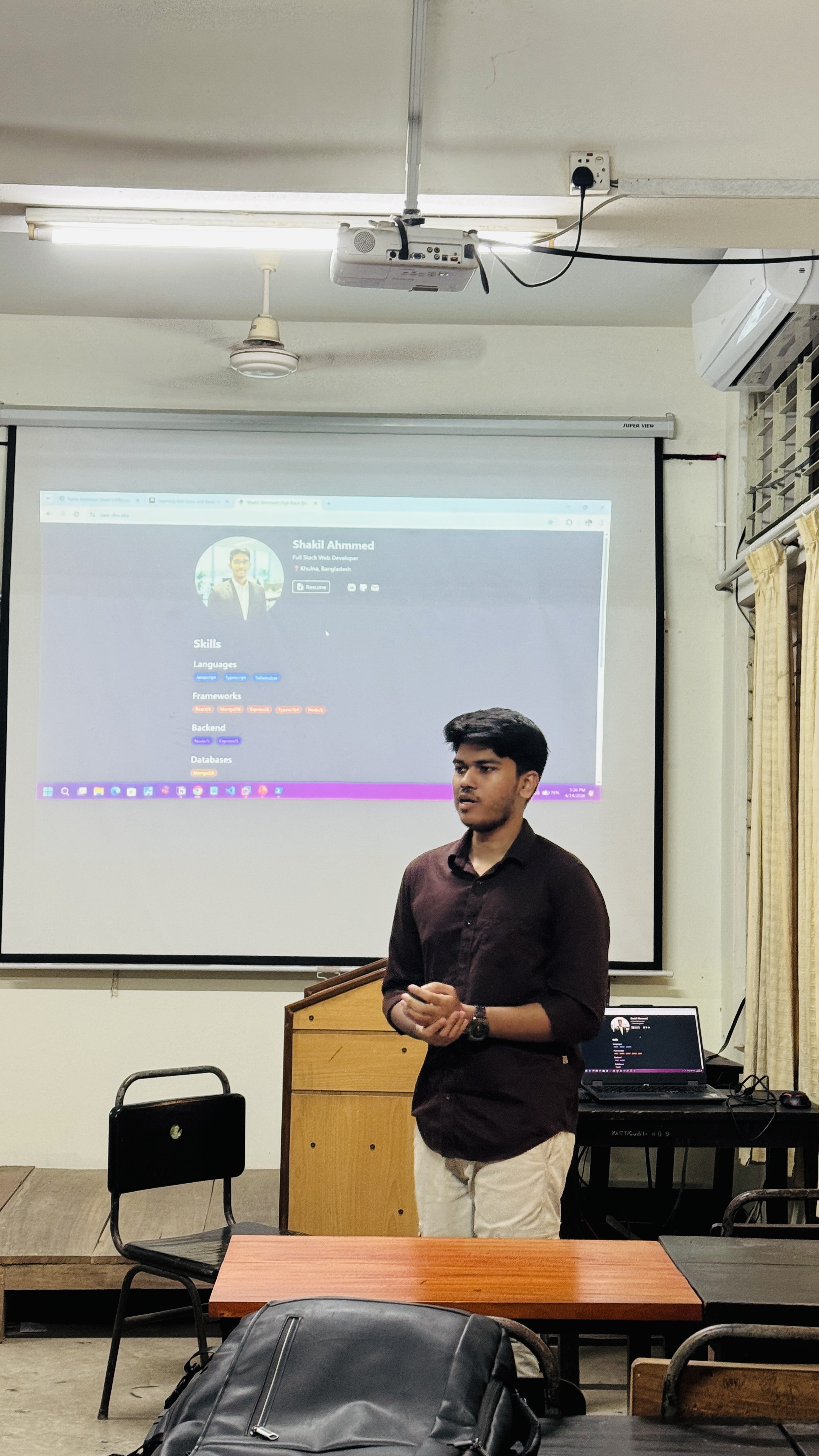KCSC KUET Cybersecurity Session — Live attack demonstration